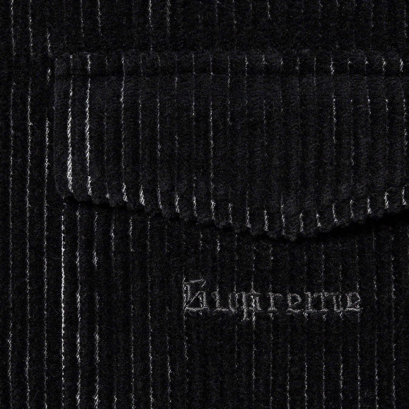 2-Tone Corduroy Zip Up Shirt view 9